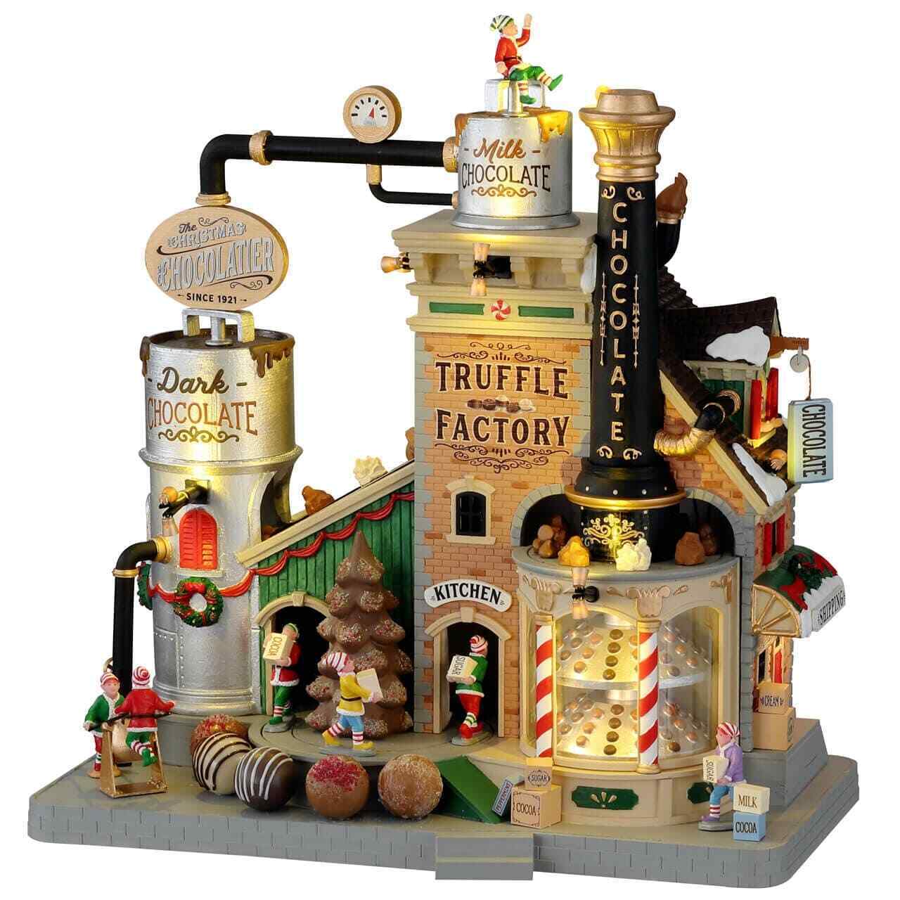 THE CHRISTMAS CHOCOLATIER TRUFFLE FACTORY