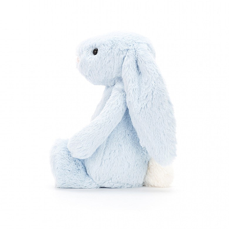 Bashful Blue Bunny - soft toy - beautiful pastel shade of blue - gorgeous gift for new arrivals