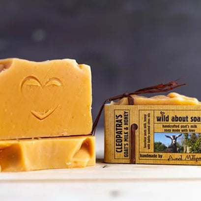 Cleopatra Goat's Milk & Honey Handmade Soap - subtle blend of essential oils