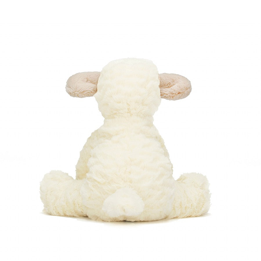 Fuddlewuddle Lamb - cuddly lamb with two tone face and ears -Suitable from birth.
