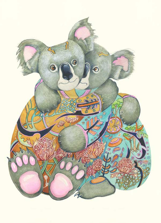 Koala Bears Card