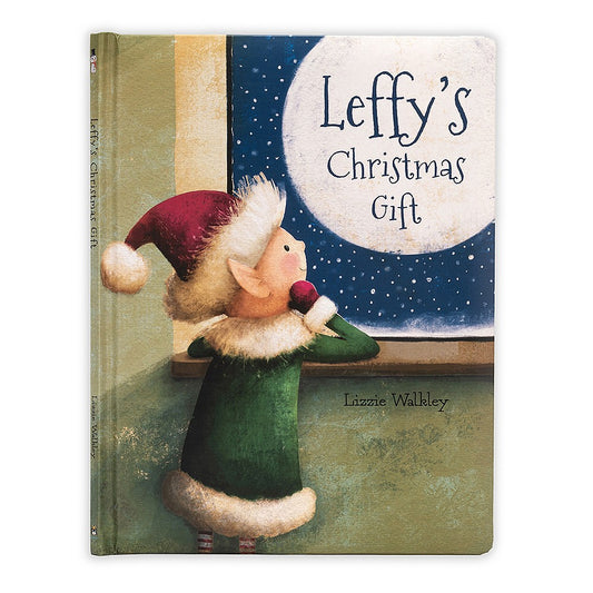 Leffy's Christmas Gift Book -What kind of gift would Santa like? - a charming tale about one little elf's very thoughtful present - hardback - stunning illustrations