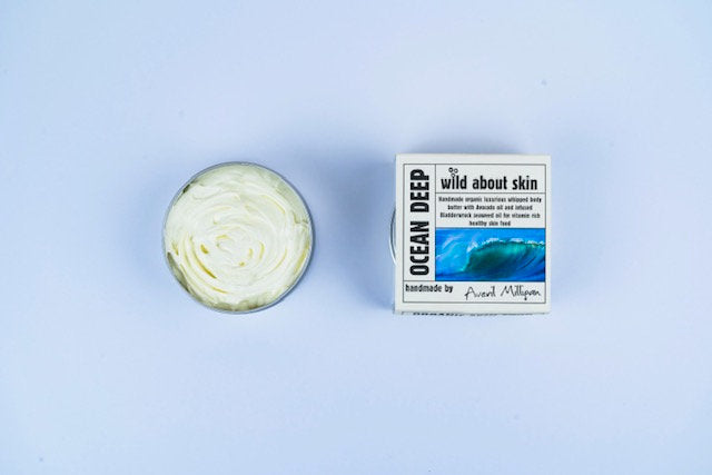 Ocean Deep Organic Body Butter - Smooth and Creamy - Vitamin Rich Skin Food