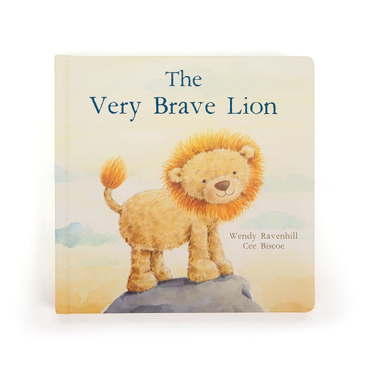 The Very Brave Lion Book - A little cub talks to his daddy about growing up - He learns it's ok to be scared sometimes, and that kindness and love are all that matters -  A poetry fable with plenty of heart  - beautifully sweet illustrations - hardback book