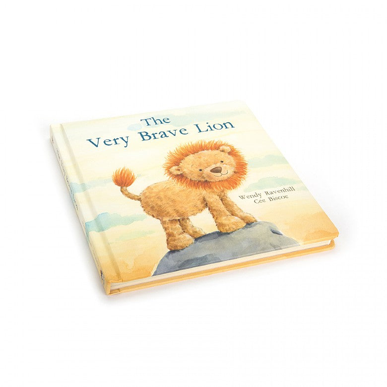 The Very Brave Lion Book - A little cub talks to his daddy about growing up - He learns it's ok to be scared sometimes, and that kindness and love are all that matters - A poetry fable with plenty of heart - beautifully sweet illustrations - hardback book