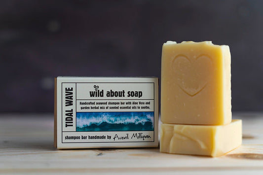 Tidal Wave Shampoo Bar - Natural Shine and Moisturizing - Soothing and Scented