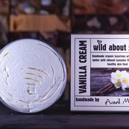 Vanilla Cream Organic Body Butter - Smooth and Creamy - Luxurious Skin Food