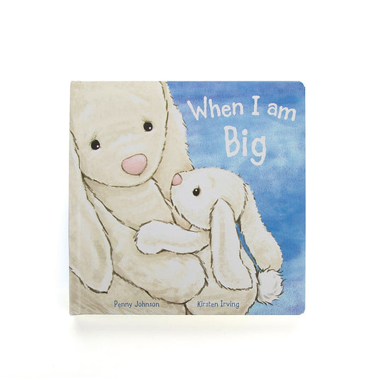 When I Am Big Book - little bunny can't wait to grow up - explores wishes and dreams - hardback book - beautiful illustrations 