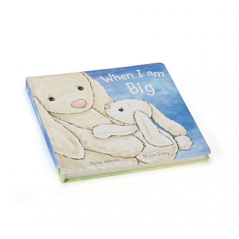 When I Am Big Book - little bunny can't wait to grow up - explores wishes and dreams - hardback book - beautiful illustrations
