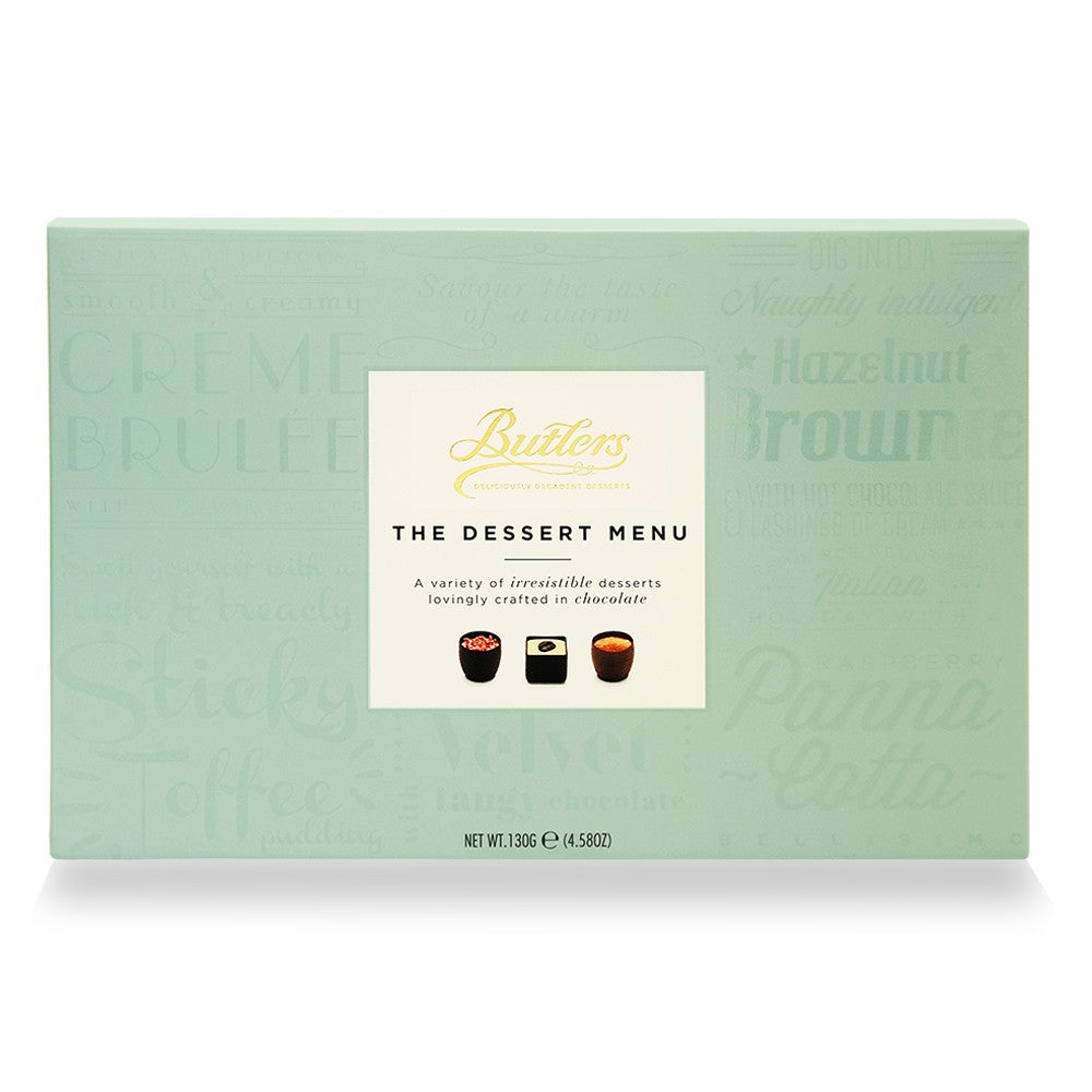 Butlers Chocolates - The Dessert Menu (130g) - 8 dessert recipes -- chocolate shell