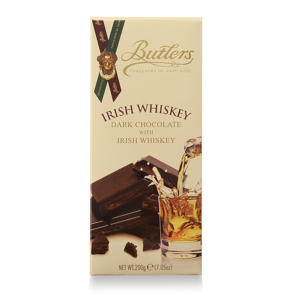 Dark Irish Whiskey Truffle - dark chocolate - Irish whiskey - bar