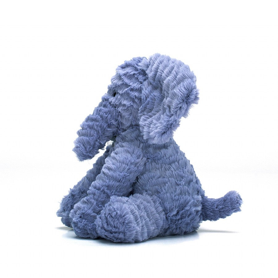 Fuddlewuddle Elephant - soft toy - soft chalky-blue - softest fur and a big long trunk