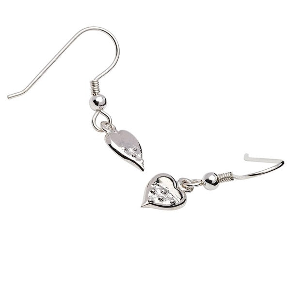 Cloicin Heart Drop Earrings